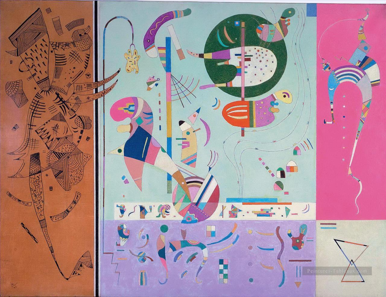 Divers Parties Parties diverses Wassily Kandinsky Peintures à l'huile